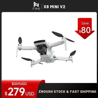 FIMI X8SE 2022 Drone & X8 MINI V2 with Camera Quadcopter RC Helicopter professional 3-axis Gimbal 4K Camera GPS Drone x8 drone