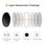 K&F Concept 67mm Variable ND2-ND400 ND Lens Filter (1-9 Stops) Adjustable Neutral Density Filter with Microfiber Cleaning Cloth