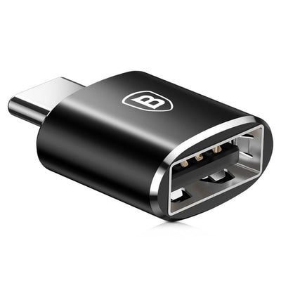 OTG Adapter - USB 2.0 to Type C, 480Mps, 2.4A - BLACK