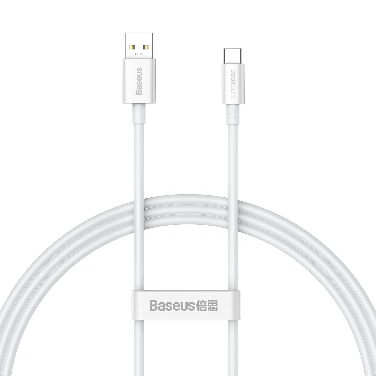Superior Series Data Cable - USB to Type-C, 65W, 1m - WHITE 