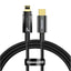Explorer Auto-Off Data Cable - Type-C to Lightning, 20W, 2m - BLACK