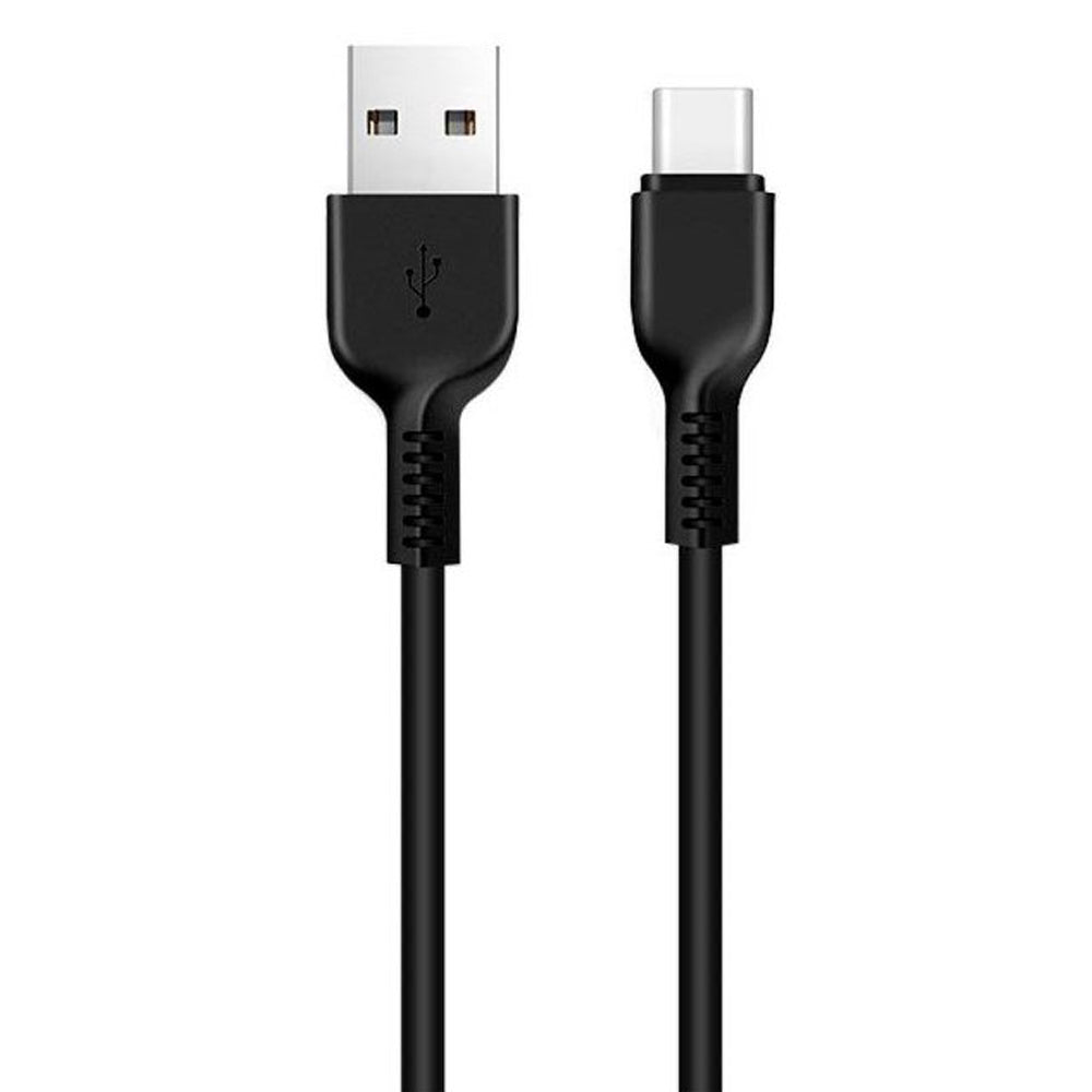 Cavo dati HOCO Flash - Da USB-A a USB tipo C, 10 W, 2 A, 3,0 m - NERO