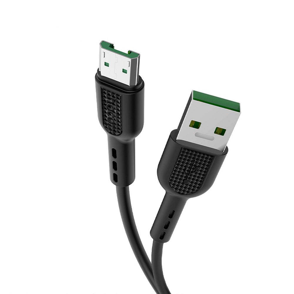 Cavo dati HOCO Surge - USB a Micro USB, 20 W, 4 A, 1,0 m - NERO
