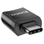 OTG Adapter - USB Type-C to USB-A, Plug &amp; Play, 2A - BLACK 