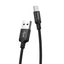 Times Speed ​​Data Cable - USB-A to USB Type-C, 10W, 3A, 1.0m - BLACK 